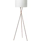 Nielsen Light Uptown Gulvlampe - Kobber m/Hvid Skærm