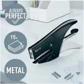 Leitz Hæftetang WOW 5547, Back Loader Sort