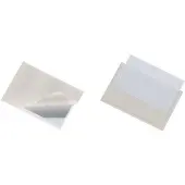 Durable POCKETFIX 90x57 mm selvklæbende PP lomme - (100 stk.)