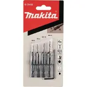 Makita Grąžtas 4 vnt grąžtų rinkinys D-73455