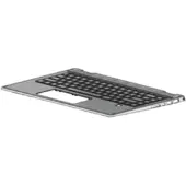 HP L53785-DH1, Kabinetbase + tastatur, Nordisk, Baggrundsbelyst tastatur, , Pavilion x360 14-dh