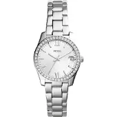 Fossil Dameur - - ES4317 - Rustfrit stål - Læder - Kvarts 32 mm