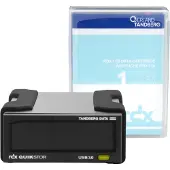 Tandberg Data Overland-Tandberg RDX external drive kit with 1TB cartridge, black, USB3+