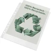 Esselte Lomme A4+ Recycled 100my PP - (50 stk.)