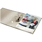 Esselte Leitz LEITZ CombiFile Maxi gennemsigtig mappe, A4, PP, krystalklar 0,18 mm, kombination af prospektmappe og gennemsigtig mappe (4731-00-02)