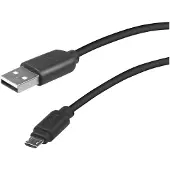 SBS LTHL200 USB-A - Micro-USB kabel 1m - Sort
