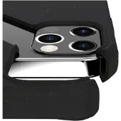 Itskins FERONIABIO // TERRA - Bagsidecover til mobiltelefon - bionedbrydeligt materiale - sort - for Apple iPhone 12 Pro Max