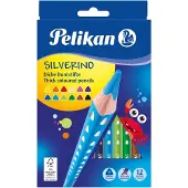 Pelikan Silverino Farveblyanter, 12 stk.