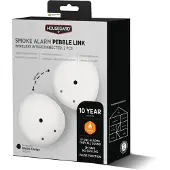 Housegard Pebble Link med 10 års batteri, 2-pak