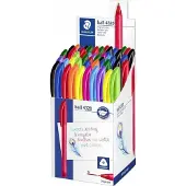 Staedtler Kuglepen 4320, medium, 10 farver, pakke a 50 stk.