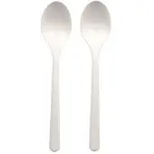 Papstar 96432, Engangssuppeske, Polypropylen, Hvid, 185 mm, Polybag, 50 stk