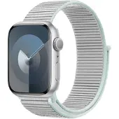 Crong CRG-40NLB-PGR, Urrem, Apple, Apple Watch 38/40/41 mm, Nylon, Blå