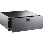 Adam hall 87404 19 tommer rackskuffe 4 U Stål