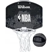 Wilson NBA Team Mini Basketball Hoop - NBA Sort/Gr?