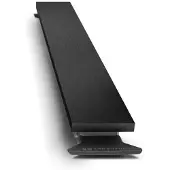 Unidrain HighLine panel, 800 mm, Sort