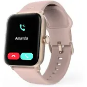 Hama 6010 - 44 mm - plastik rose gold - smart ur med rem - silikone - rose - display 1.65 - Bluetooth - 40 g