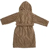 Leander badehåndklæbe str. 5-6 år Woodland bomuld - Mocca