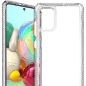 Itskins HYBRID CLEAR cover til Samsung Galaxy A71. Gennemsigtig