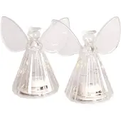 Sirius Home Sirius Iris angel 2 pcs. H10cm, 5LED, Clear