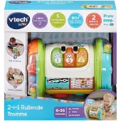 Vtech 2-i-1 Rolling Explorer Drum NO