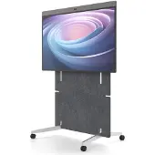 Neat Adaptive stand - Vogn med hjul - for videokonferencesystem - skærmstørrelse: 65 - for Neat Board Pro