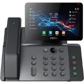 Fanvil V66 PRO, IP telefon, Mørkegrå, Forbundet håndsæt, Bord/Væg, SIP-info, 20 Linier
