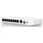 Ubiquiti UniFi Flex 2.5G - Switch - Administreret - 8 x 2.5GBase-T + 1 x 10Gb Ethernet + 1 x 10Gb Ethernet SFP+ - desktop, væg-monterbar, DIN monterbar på skinne - PoE+