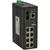 Barox LT-L802GBTME, Administreret, L3, Gigabit Ethernet (10/100/1000), Fuld duplex