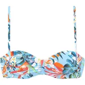 Venice beach Bikinioverdel blå / lyseblå / mørkegrøn / orange