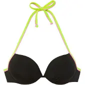 Buffalo Bikinioverdel æble / fuchsia / sort