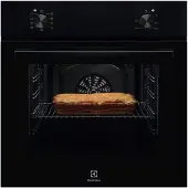 Electrolux SurroundCook 500 BOC002EK - Ovn - til indbygning - niche - bredde: 56 cm - dybde: 55 cm - højde: 57.8 cm - med selv-rengøring - Klasse A - sort