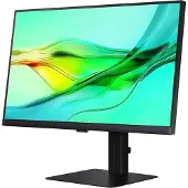 Samsung ViewFinity S6 S24D604UEU - LED-skærm - USB - 24 - 2560 x 1440 QHD @ 100 Hz - IPS - 350 cd/m² - 1000:1 - HDR10 - 5 ms - HDMI, DisplayPort, USB-C - sort