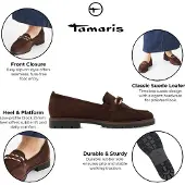 Tamaris Slipper kastaniebrun
