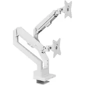 AROZZI Alzare Neo Duo - Gas Spring Monitor Arm - White