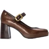 Carmela Carmelatil kvinder. 16253501-TAUPE Sko 162535 brun (39), 5-8 cm, Spænder, Casual, Klassisk, Patentlæder