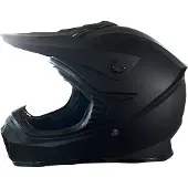 MCU-Sport Crosser Hjelm Mat Sort str. XS