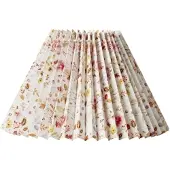 Nielsen PLISSESKÆRM BLOMSTER ENG HACIENDA SIDE 17 CM RØD