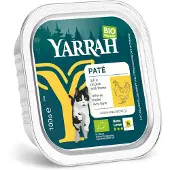 Yarrah ØKO Paté 16 x 100 g - Økologisk kylling & økologisk timian