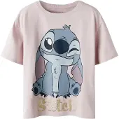 Name it Bluser & t-shirts 'NKFakun Stitch' marin / røgblå / guld / lilla