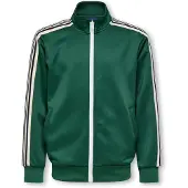 Only & Sons Junior Sweatjakke 'OSJRiber' mørkegrøn / hvid
