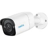 Reolink P320 - Netværksovervågningskamera - kugle - udendørs - vandtæt - farve (Dag/nat) - 5 MP - 2560 x 1920 - fast brændvidde - audio - LAN 10/100