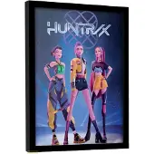 Pyramid Kpop Demon Hunters Huntrix Indrammet Samlerplakat