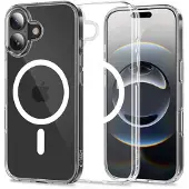 Tech-Protect iPhone 17 Flexair Magnetisk Hybrid Cover - Gennemsigtig