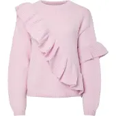 Pieces Pullover 'PCNOR' lyserød