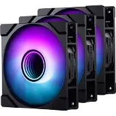 Phanteks M25G2-140 - Indsats med blæser - 140 mm - sort (pakke med 3)
