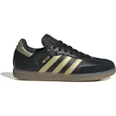 Adidas Børne Samba Messi IN Indendørs Fodboldstøvler Core Black/Gold Metallic/Gum