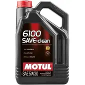 Motul Car 6100 Save-clean 5w30 C2 5l Motorolie