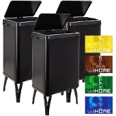 Wellhome Smarte Skraldespande 40l 3 Enheder