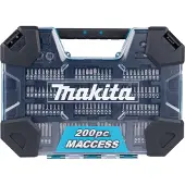 Makita Bore- og bitsæt 200 stk E-22610