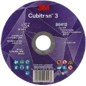 3M Skæreskive Cub. III 230-2 plan stål/rf